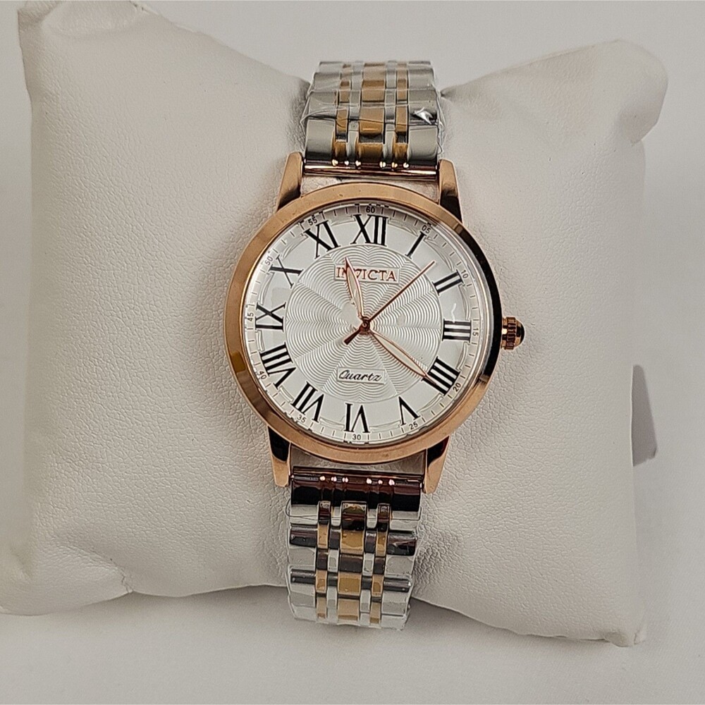 NIB Invicta Wildflower Sloane Women’s Watch 34mm Two Tone Gold Steel 69312